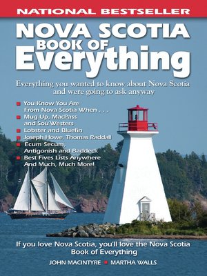 cover image of Nova Scotia Book of Everything